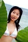 เอเชีย ญิง maiko Kazano มัน ไม่ ซ่อนตัว เธอ ใหญ่ สั่น melons จาก คน กล้อง