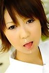 Asiatische hottie miruya Hazuki zeigt Ihr oral Sex expertiese und bekommt ein Cum Schuss über Ihr Ziemlich Gesicht