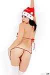 圣诞 作为 好， 作为 任何人 看 此 来了 早期 与 亚洲 辣妹 Kimmy 李 同时 条 lingerie.