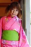 Asiatische Geisha taeko Idole ist Necken Mit Ihr Haarige pussy und Wunderbar Runde butt