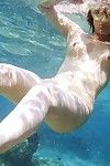 Cam is opname De Prachtig naakt lichaam van sexy nao yoshizaki Onder Water