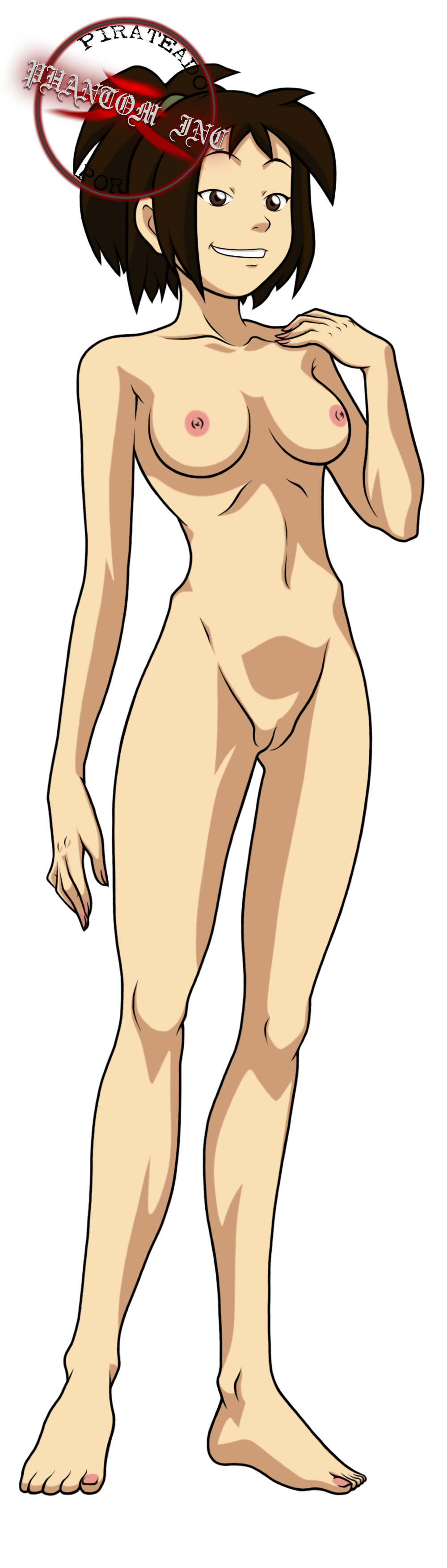 busty teen aus avatar Cartoon sieht sehr sexy