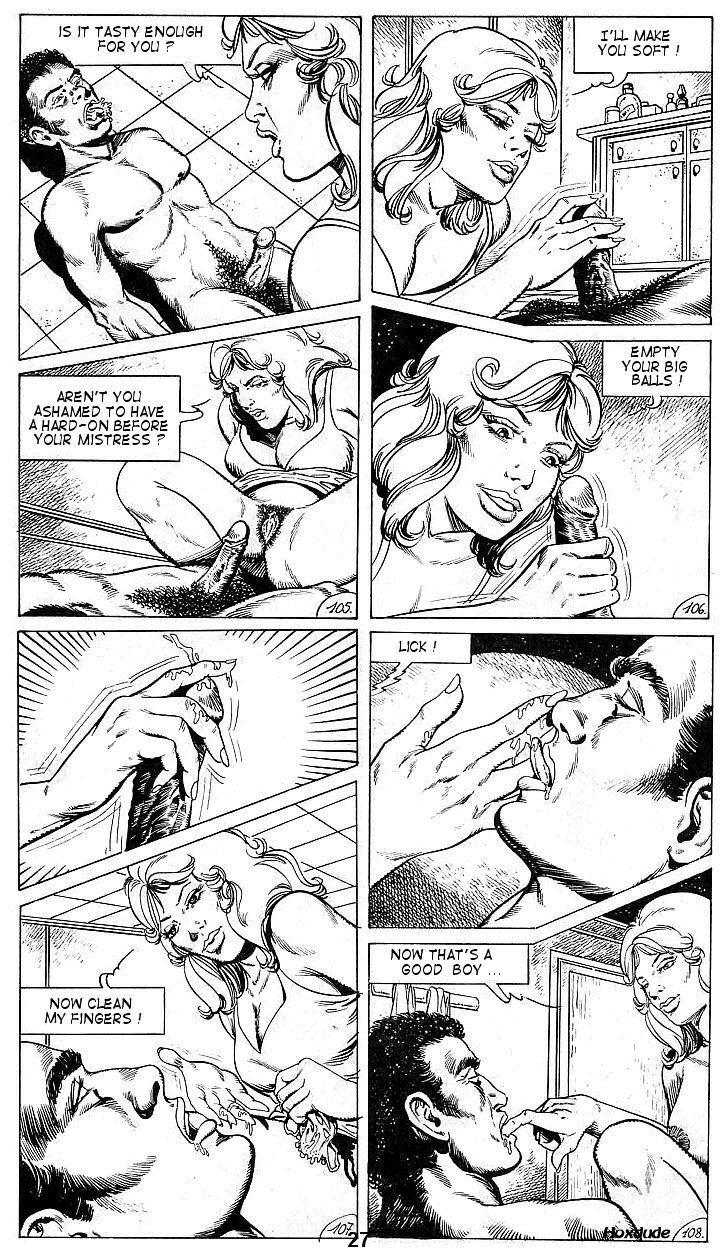 sexy Blondynka i Brunetka w Hentai Manga komiksy