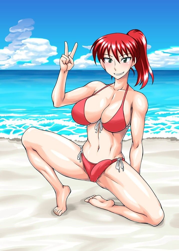 Anime transseksualiści w stroje kąpielowe