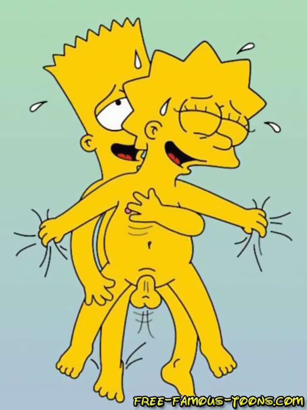 Барт и Лиза Симпсоны оргия