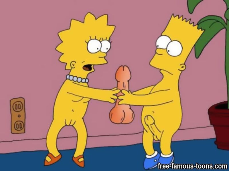 बार्ट और लिसा simpsons नंगा नाच