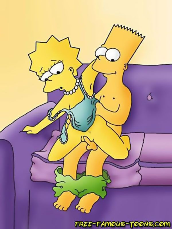 Bart and lisa simpsons orgy