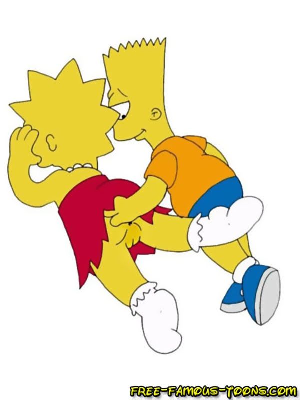 bart e Lisa simpsons famosos Cartoon Sexo