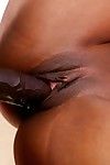Big breasted ebony whore Carmen Hayes loves that mammoth black cock so much
