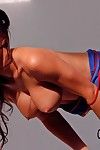 The incredible snatch and breasts demonstration from busty brunette hair Jessica Jaymes