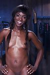 Rất black :cô gái: Ana Foxxx thủ dâm trong Khó với mày Bdsm tình dục Cảnh