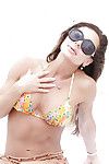 Maduro mujer Nina Dolci Dejar empresa Tetas gratis de bikini en Playa