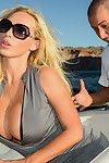 Nikki Benz is stunning blonde who never misses a chance to feel hard dick in her pussy.