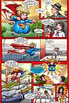 Super Fille Avec Super seins dans Super comics
