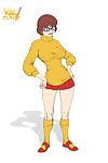 fumetti - Velma dinkley ottiene Brutale Anale e deepthroat cazzo