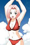sexy Rot bikini Sakura - Naruto hentai porno