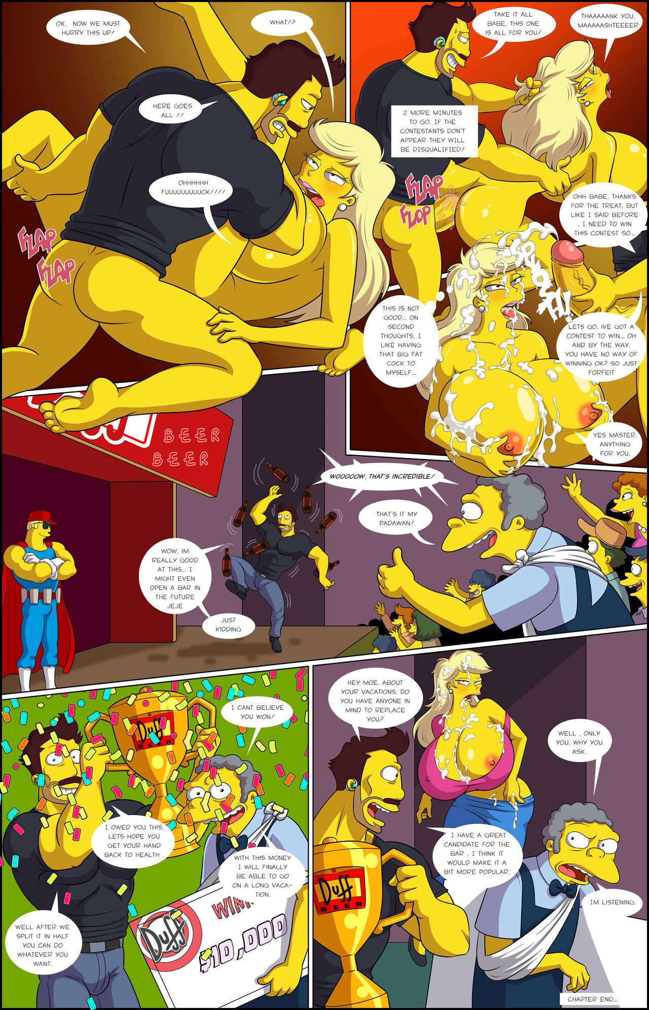 Simpson lisa marge nackt und Simpsons Porn