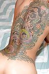 татуированные Восточная рыженькая Кимберли Имея Бля с жесткая паундер