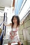matérias e sexily disquete pele oriental Rainha Yui Hasumi é deslizamento fora ela Terno e mostrando rígida pantoons e útero