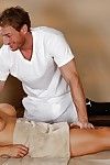 Vivacious masseur can\'t keep his penis off Enjoyable Japanese woman Mia Li