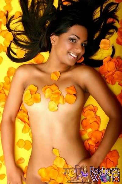 Beautiful and cultivated indian babe posing