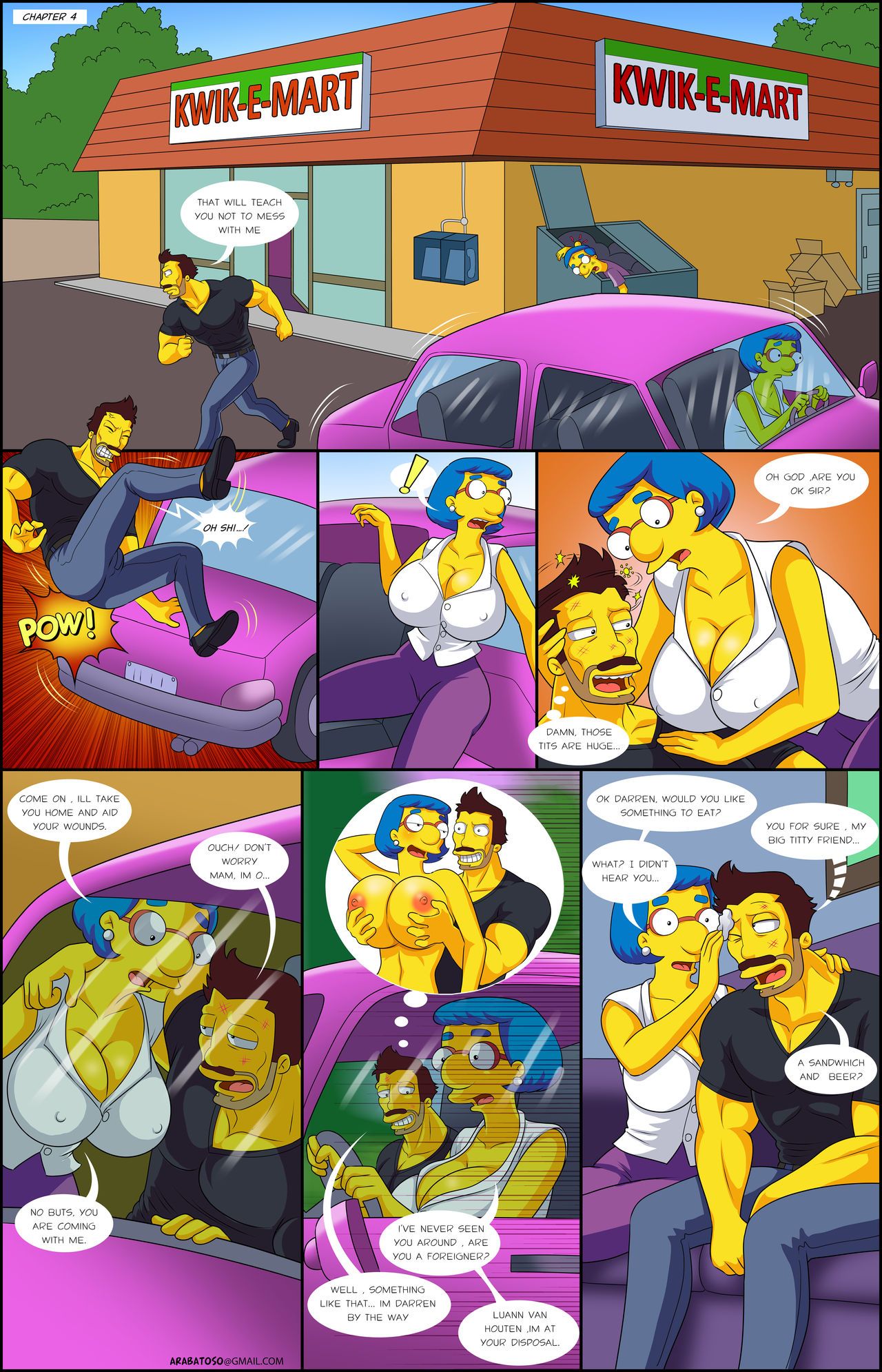 [Arabatos] Darren\'s Adventure (The Simpsons) [Ongoing]