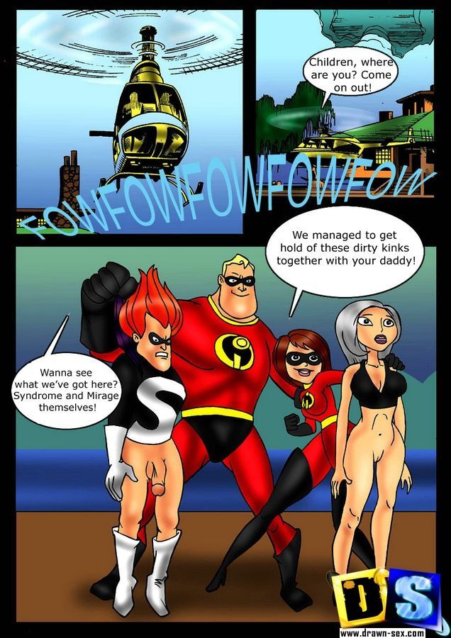 [Drawn-Sex] The Incredibles